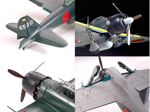 Tamiya Mitsubishi A6M5 Zero Model 52 lėktuvas 1/32 surinkimo rinkinys