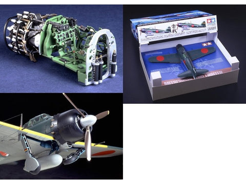 Tamiya Mitsubishi A6M5 Zero Model 52 lėktuvas 1/32 surinkimo rinkinys