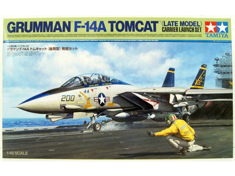 Tamiya Grumman F-14A Tomcat 1/48 lėktuvnešio starto rinkinys (vėlyvas) 61122