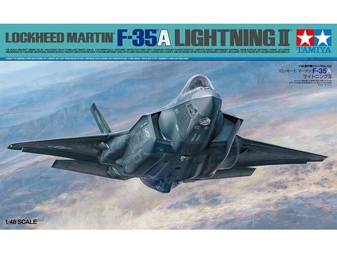 Tamiya Lockheed Martin F-35A Lightning II 1/48 surenkamas modelis 61124