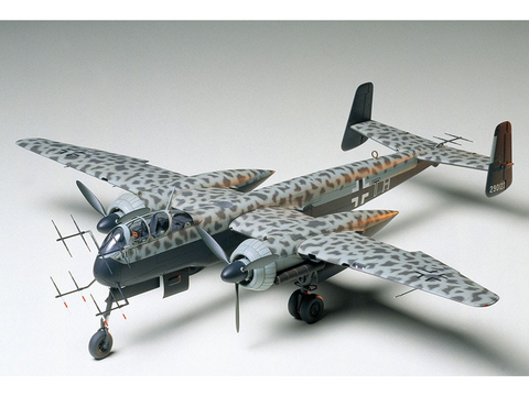 Tamiya Heinkel He 219 A-7 Uhu 1/48 plastikinis surenkamas lėktuvo modelis
