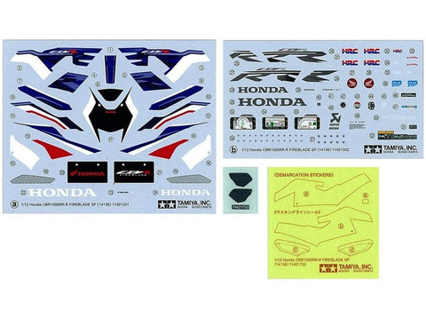 Tamiya Honda CBR1000RR-R Fireblade SP 1/12 plastikinis surinkimo rinkinys