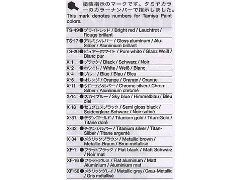 Tamiya Honda NSR500 Factory Color 1/12 plastikinis surinkimo rinkinys