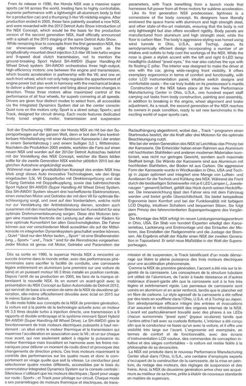 Tamiya Honda NSX (2016) 1/24 plastikinis modelio rinkinys