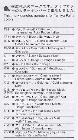 Tamiya Honda NSX 1:24 plastikinis modeliavimo rinkinys