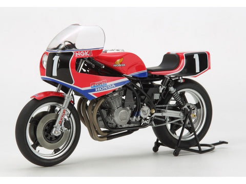 Tamiya Honda RS1000 ištvermės lenktynių motociklas 1981 1/12