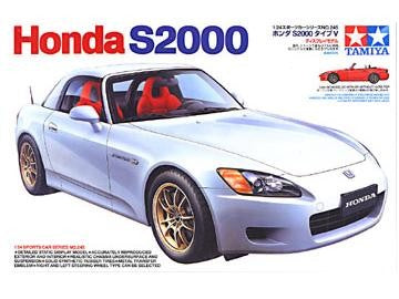 Tamiya Honda S2000 2001 m. 1/24 plastikinis surinkimo rinkinys