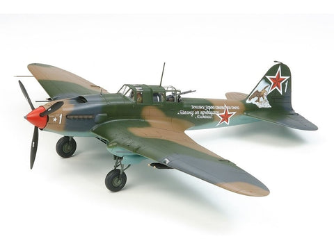 Tamiya Iljušinas IL-2 Šturmovikas 1/48 surenkamas lėktuvo modelis (61113)