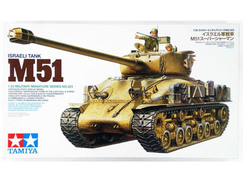 Tamiya 35323 Izraelio M51 tankas 1/35 plastikinis rinkinys