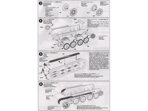 Tamiya Jagdpanzer 38(t) Hetzer vidutinė versija 1/48 tanko rinkinys