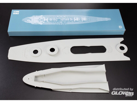 Glow2B Yamato japonų mūšinis laivas 1:200 plastikinis surenkamas rinkinys