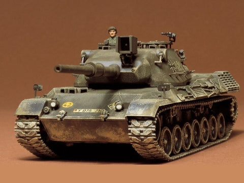Tamiya Leopard kovinis tankas 1/35 plastikinis surenkamas rinkinys