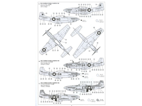 Tamiya P-51D Mustang su 1/4 t 4x4 džipu, 1/48 plastiko rinkinys 25205