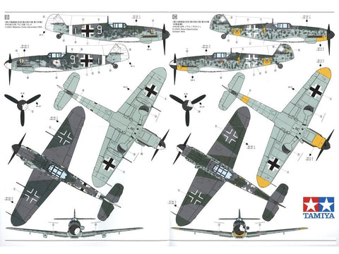 Tamiya Messerschmitt Bf 109 G-6 & Kübelwagen Type 82 – plastikinis rinkinys