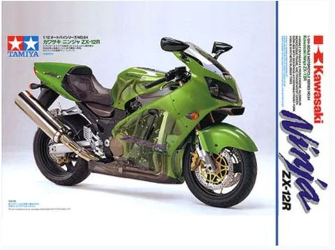 Tamiya Kawasaki Ninja ZX-12R 1/12 surenkamas plastikinis modelis 14084