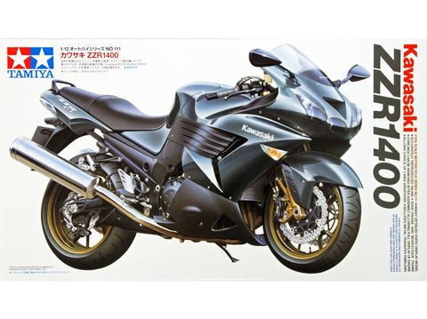 Tamiya Kawasaki ZZR1400 1/12 surenkamas plastikinis motociklo modelis