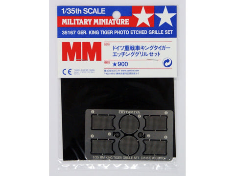 Tamiya fotoėsdintų grotelių rinkinys King Tiger tankui 1/35 35167