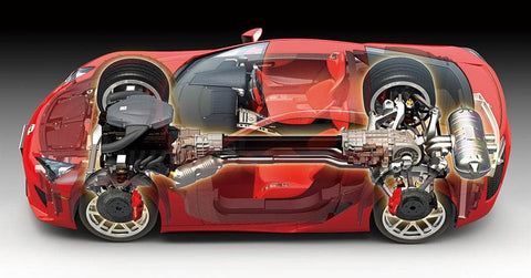 Tamiya Lexus LFA 1/24 plastikinis surenkamas modelis 24319