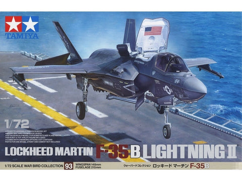 Tamiya F-35B Lightning II 1/72 naikintuvo modelio rinkinys (60793)