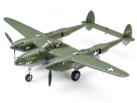 Tamiya Lockheed P-38 F/G Lightning 1/48 lėktuvo modelio rinkinys