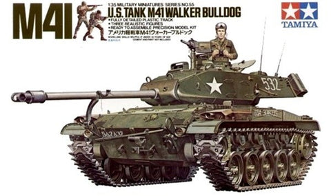 Tamiya JAV M41 Walker Bulldog 1/35 plastikinis surenkamas tanko modelis