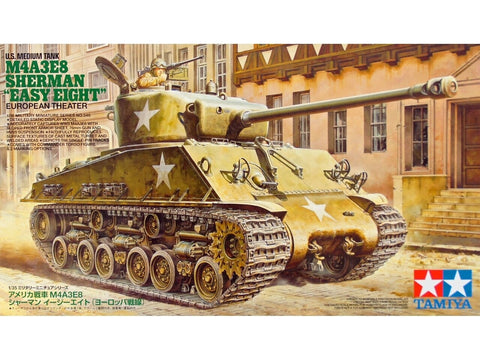 Tamiya M4A3E8 Sherman Easy Eight 1/35 plastikinis surinkimo rinkinys 35346