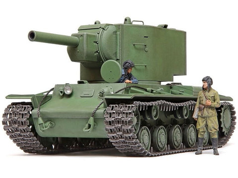 Tamiya KV-2 sovietų sunkusis tankas 1/35 plastikinis modelis