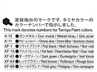 Tamiya Krupp Protze Kfz.70 6x4 karių vežtuvas 1/35 plastiko rinkinys