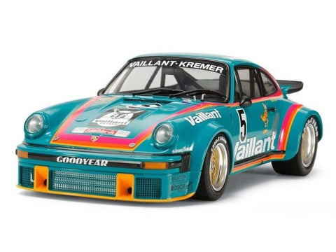 Lenktyninis Porsche 934 Turbo RSR Vaillant modelis Tamiya 1/24 24334