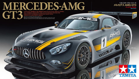Tamiya Mercedes‑AMG GT3 1/24 plastikinis surinkimo rinkinys (24345)