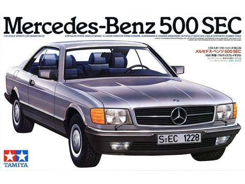 Tamiya Mercedes-Benz 500 SEC 1/24 plastikinis surinkimo rinkinys