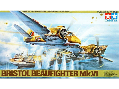 Tamiya Bristol Beaufighter Mk.VI 1/48 plastikinis lėktuvo rinkinys