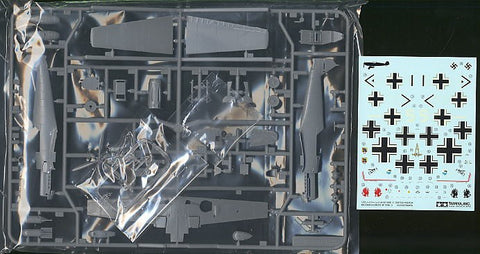 Tamiya Messerschmitt Bf 109 E-3 1/72 plastikinis lėktuvo modelio rinkinys