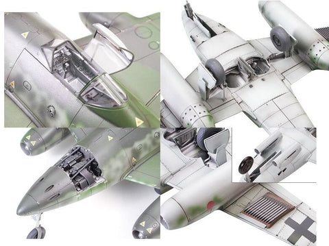 Tamiya Messerschmitt Me262 A-1a 1/48 plastikinis lėktuvo modelis