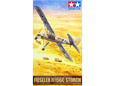 Tamiya Fieseler Fi 156C Storch 1/48 – plastikinis surinkimo rinkinys (61100)
