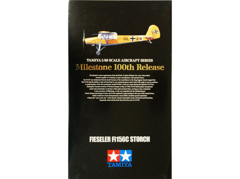Tamiya Fieseler Fi 156C Storch 1/48 – plastikinis surinkimo rinkinys (61100)
