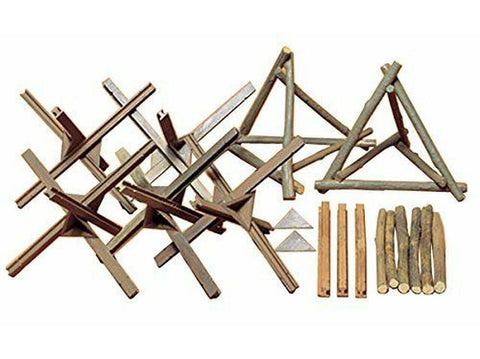 Tamiya 1/35 užtvarų rinkinys 35027 – dioramoms ir maketams