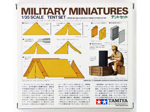 Tamiya Palapinių rinkinys 1/35 dioramoms 35074