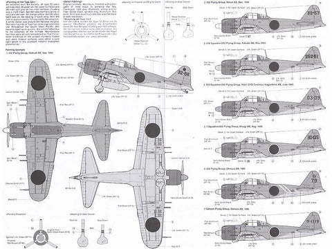 Tamiya Mitsubishi A6M5c Zero naikintuvas 1/48 plastikinis modelis