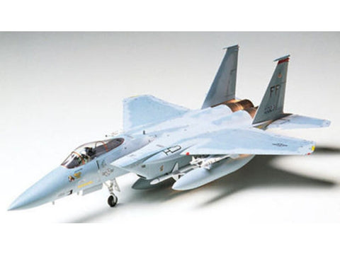 Tamiya F-15C Eagle naikintuvas, plastikinis modelis 1/48