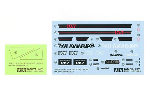 Tamiya Mazda Savanna RX-7 1/24 plastikinis surenkamas modelis