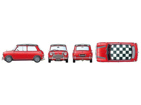 Tamiya Morris Mini Cooper 1275S Mk.I automobilio modelis 1/24, 24039