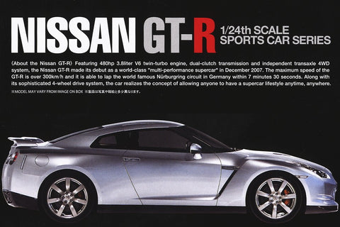 Tamiya Nissan GT-R R35 1:24 plastikinis surenkamas modelis (24300)