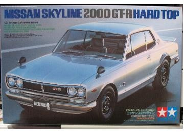 Tamiya Nissan Skyline 2000 GT‑R 1/24 surenkamas plastikinis modelis