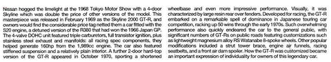Tamiya Nissan Skyline 2000 GT-R Street Custom 1/24 modelis