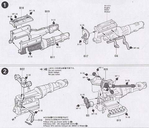 Tamiya Nissan Skyline GT‑R R32 (1989) 1/24 plastikinis surinkimo rinkinys