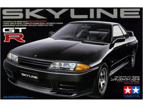Tamiya Nissan Skyline GT‑R R32 (1989) 1/24 plastikinis surinkimo rinkinys