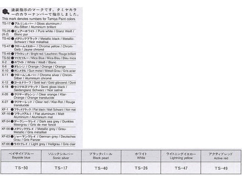 Tamiya Nissan Skyline GT‑R V‑Spec R34 1/24 surenkamas plastikinis rinkinys
