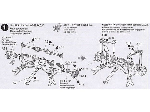 Tamiya Nissan Skyline GT‑R V‑Spec R34 1/24 surenkamas plastikinis rinkinys