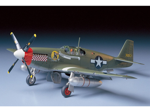 Tamiya P-51B Mustang 1/48 – surenkamas plastikinis lėktuvo modelis